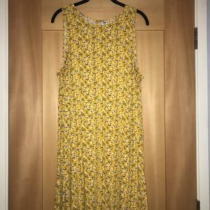 Old navy yellow dress XL